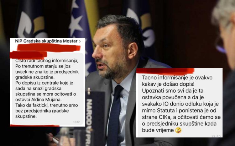 NASTAVLJA SE RASKOL NiP-a U HERCEGOVINI:  Skupština protiv Izvršnog odbora mostarskog ogranka stranke