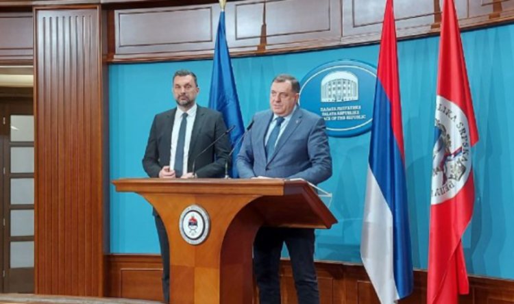 Kako je Konaković slagao javnost o prirodi svoje posjete Miloradu Dodiku: Tvrdi da je u posjetu otišao u svojstvu predsjednika NiP-a, ali..
