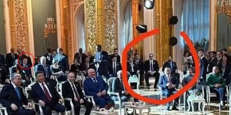 Vučić i Dodik smješteni u zadnje redove na sastanku lidera u Moskvi