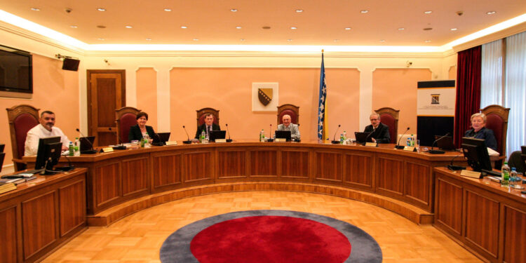 Ustavni sud BiH: Nismo ocjenjivali ustavnost HDZ-ovog prijedloga izmjena Izbornog zakona