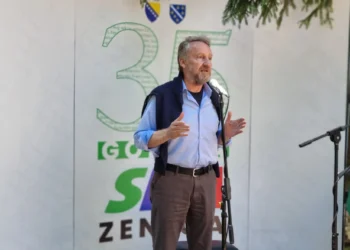 Izetbegović u Zenici: SDA je snaga koja može očuvati ponos, mir i osigurati razvoj