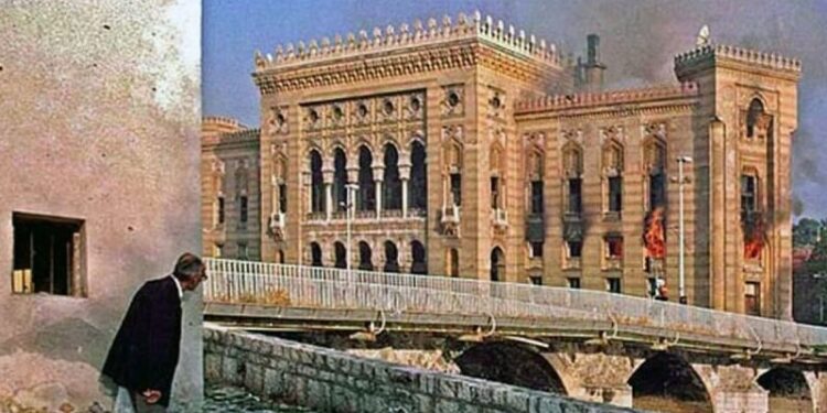 Na današnji dan prije 33 godine: Srpske snage zapalile Vijećnicu, izgorjelo dva miliona knjiga