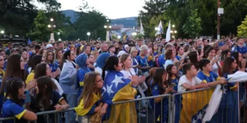 Mostar uz Zmajeve: Fan zona na Musali i za utakmicu protiv Švicarske